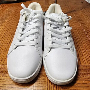 Fila White Leather A-Low Sneakers Woman's Size 11 5CM00144-100